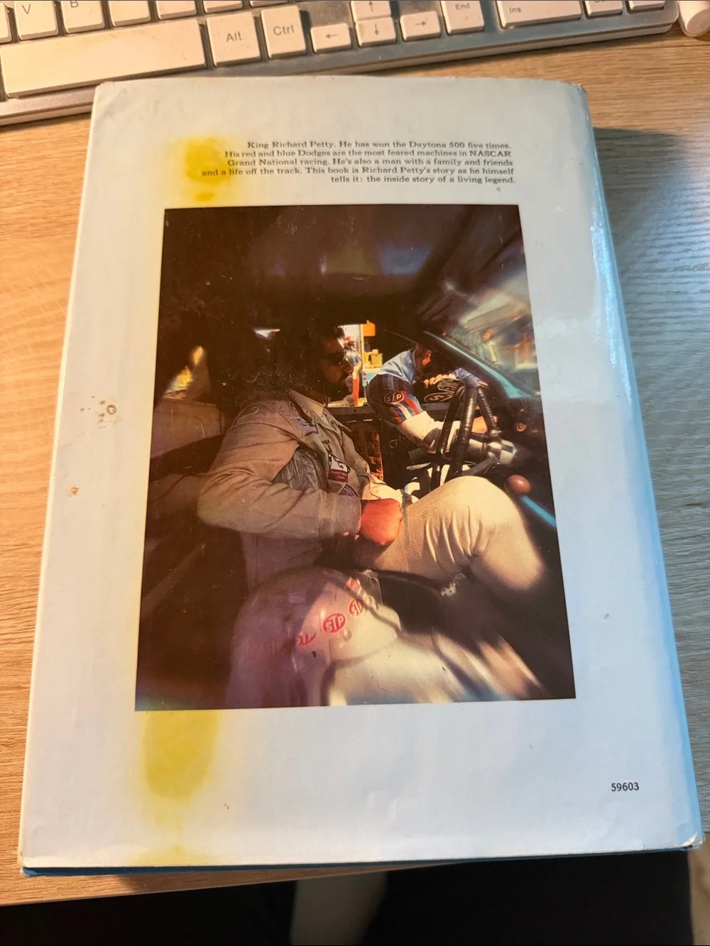 'King of the Road' Hardcover Book - Blue